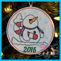 George Ornament 8 - Candy Cane