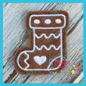 Gingerbread Cookie Feltie - Stocking