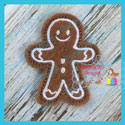 Gingerbread Cookie Feltie - Gingerbread Man